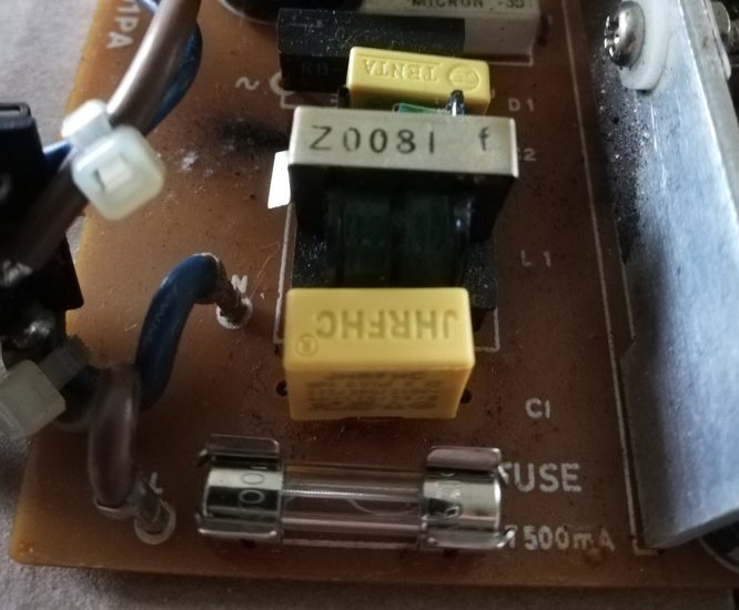It's not strictly necessary to replace these capacitors, but it makes me happy!