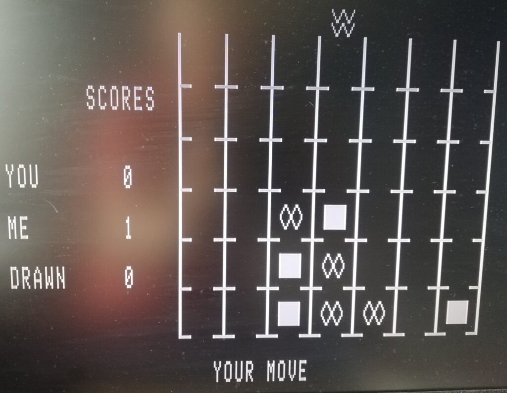 A game of Le Passe Temps in progress