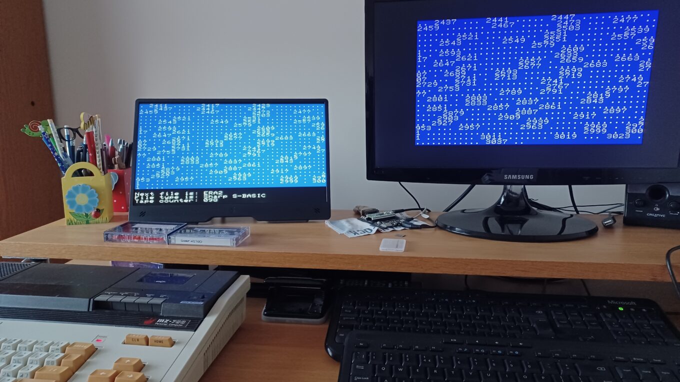 Benchmarking the Pico MZ-700 vs the real hardware.